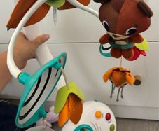 Tiny Love Soothe 'n Groove Mobile + Rare Floor Stand Included