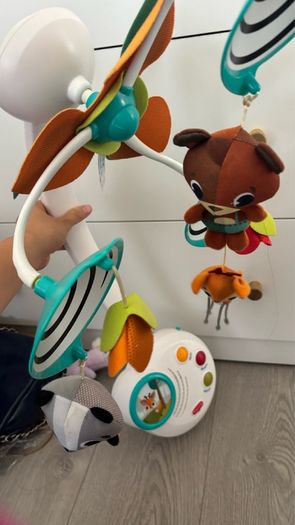 Tiny Love Soothe 'n Groove Mobile + Rare Floor Stand Included