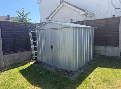 Yardmaster Metal Shed 7ft x 8ft