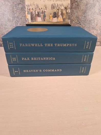 Folio Society Pax Britannica 3 Volume  Book Set James Morris 1992