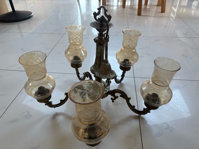 Vintage 5-arm Chandelier