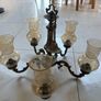 Vintage 5-arm Chandelier Image 5