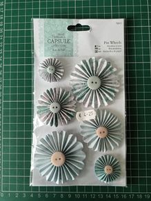 Pin Wheels - Eau de Nil