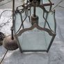 Laura Ashley vintage brass hanging lamps Image 2