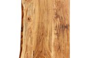 Bathroom Vanity Top Solid Acacia Wood 100x55x3.8 cm