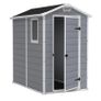 4 ft. W x 6 ft. D Apex Outdoor Garden Shed (FREE SHIPPING) Image 3