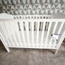 Alexandra Mini Cot Bed in White Image 2