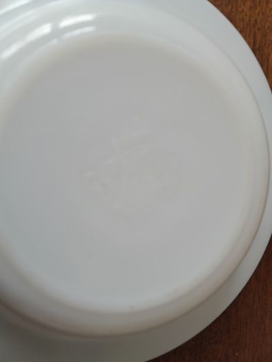 Vintage Pyrex JAJ Snowflake bowl 1958