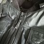 Black Faux Leather Jacket Image 3