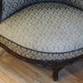Antique French Corner Bergere Armchair Image 3