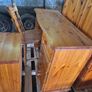 Pine Desk, Chair, Bedside Locker Image 2