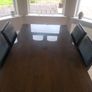 Dinning table and 4 chairs Image 2