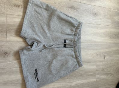 Grey essentials fear of god shorts men