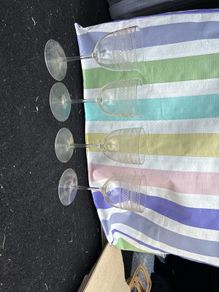 Set of 4 sherry glasses