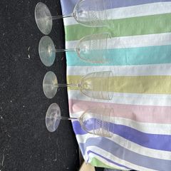 Set of 4 sherry glasses