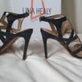 Una healy battle lines gladiator hi heels size 5 black leather Image 5