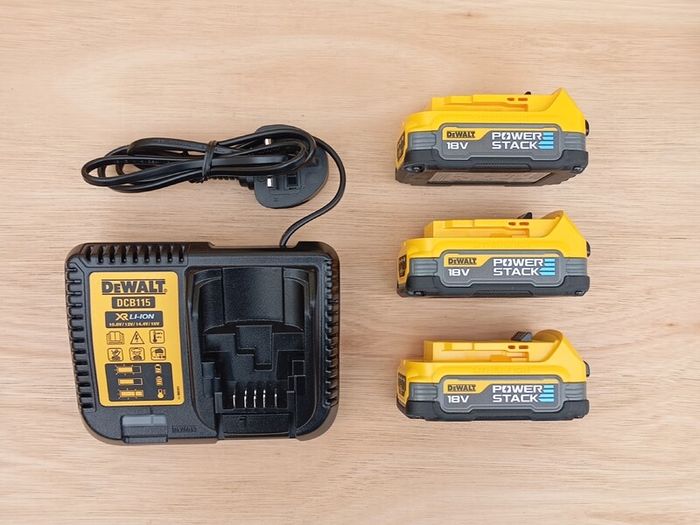 DeWalt Powerstack Batteries & Charger (New)
