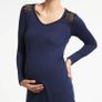 Laced detailed maternity top Image 2