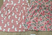 Girls dresses and hair clips