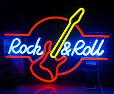 Rock&Roll Neon Signs for Wall Room Decor Warm Neon Light Letters USB Led Lights for Bedroom Decor Bar Club Party Wedding Decoration Birthday Gift (FREE POSTAGE)