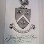 The Abbe Edgeworth Bookplate of John Stafford Reid Byers Image 3