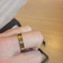 Gold Plated "Love Ring" Image 4