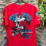 FIM Trial World Championship T-shirt  Front and back print's  Size medium  Great condition  Prints on the sleeves  Perfect for any motor cycle enthusiast Image 4