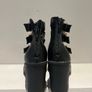 Black cut-out platform heel Image 4