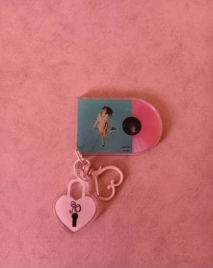 2 Olivia Rodrigo You Seem Pretty Sad For A Girl So In Love Era Acrylic Keyrings - The Cure & Album Cover Designs.