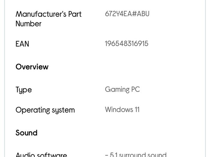 HP Omen Gaming