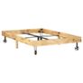 Bed Frame Solid Mango Wood 12x200 cm Image 4