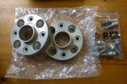 H&amp;R Wheel Spacers 50mm (25mm per side) 4x100 OPEL FIAT DAEWOO CHEVROLET Made in Germany