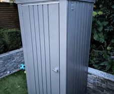 Steel shed