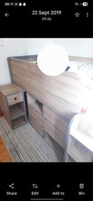 Mid sleeper bed ( now disassembled)