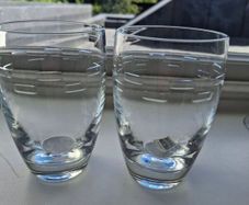 John Rocha Waterford Crystal Flow Trace tumblersx 2
