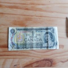 1973 Canada One Dollar Banknote