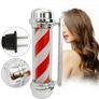 Rotating Strips LED Barber Pole Light Red White Blue Image 6