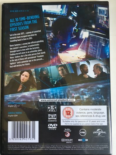 Continuum - Season 1 (2012) [DVD TV Boxsets]