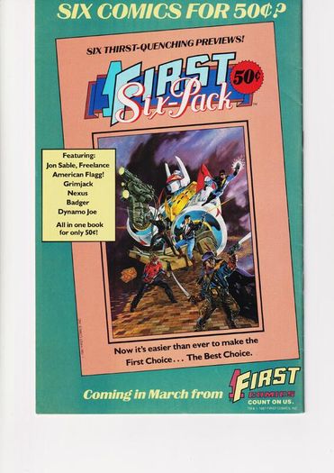 Jon Sable #49 The Prisoner 1987 First Comic