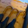 Brand New Pierre Cardin Classic Umbrellas - Elegant Wooden Handle Image 4