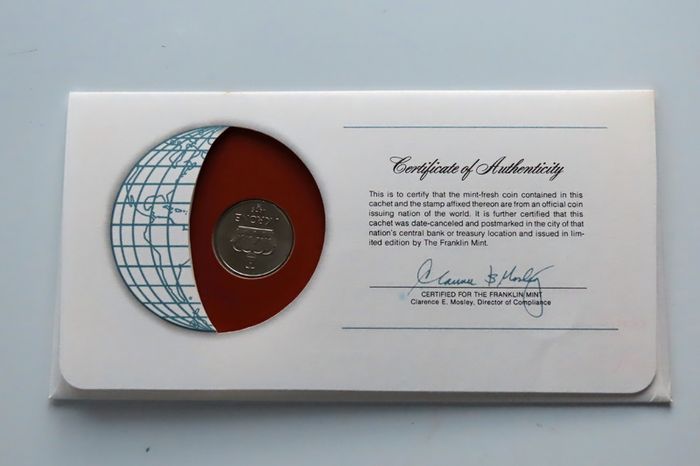 Norway 1979 Vintage Coin Stamp cover BUNC King Olav V