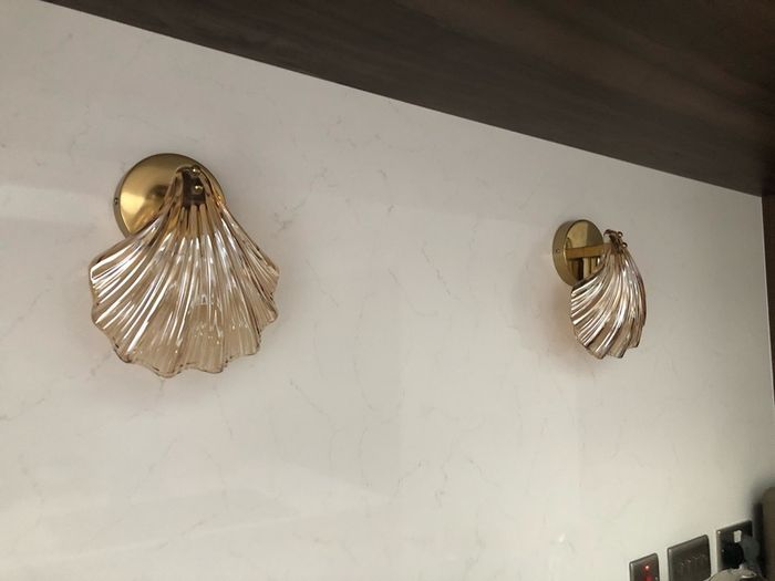 Shell wall light