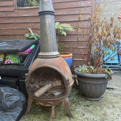 FREE outdoor wood burning fireplace
