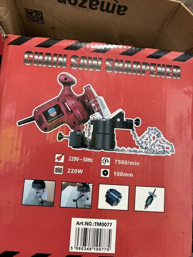 chain saw sharpener