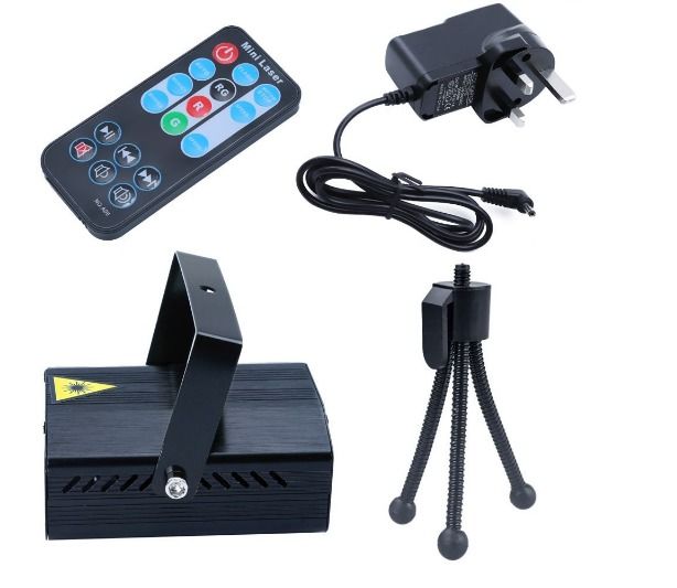 Mini laser projector party light stage light with remote controller