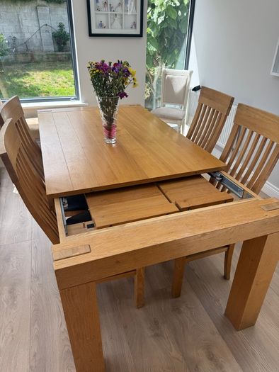Extendable Table and Chairs