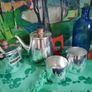 vintage Sona  tea set with biscuit barrel Image 10