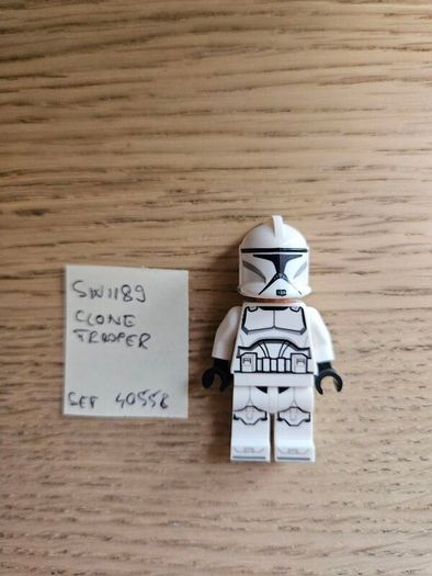 lego sw1189 clone trooper, set 40558