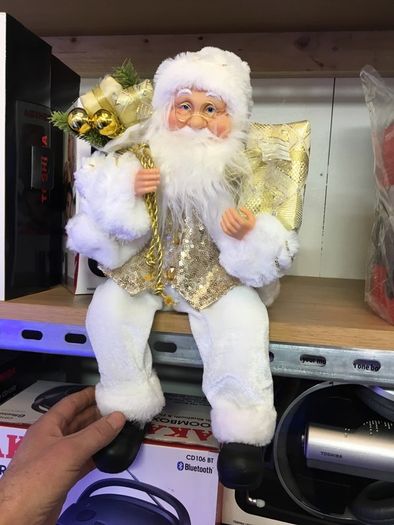 Sitting Santa Claus