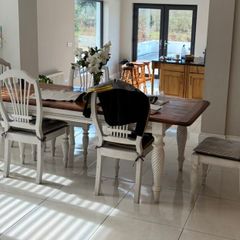 Dining table and chairs